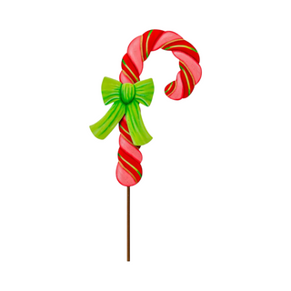 Merry & Bright Bow Candy Cane