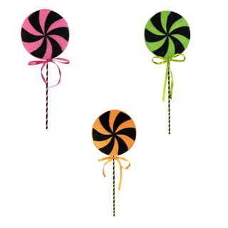 Halloween Lollipop Swirl Pick, 18"