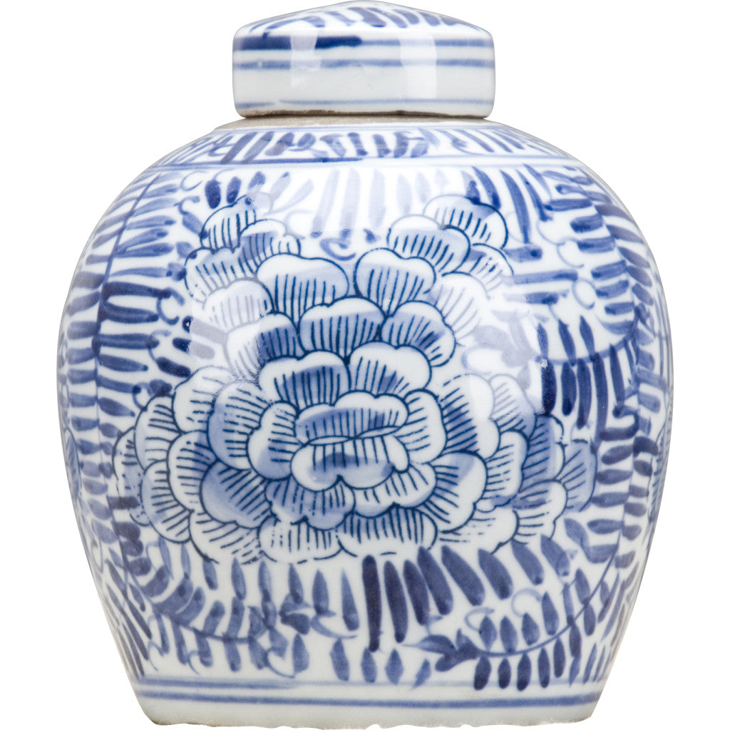 Chinoiserie Floral Bulb Jar