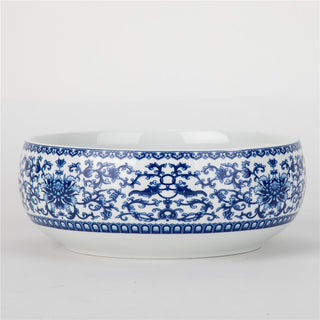 Chinoiserie Koi & Florals Decorative Bowl