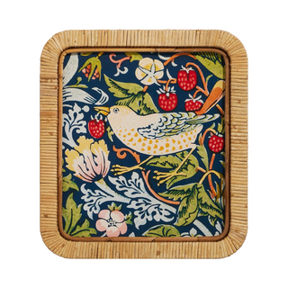 Framed Floral Bird Wall Art