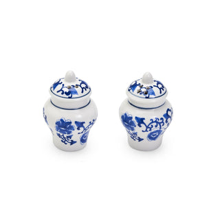 Mini Ginger Jar Salt and Pepper Shaker Set