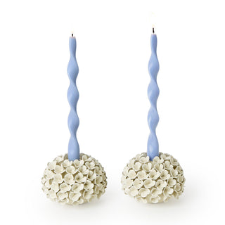 White Hydrangea Flower Bud Vase