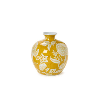 Yellow Floral Vase
