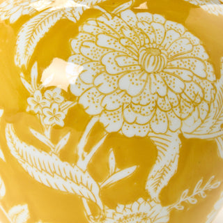 Yellow Floral Vase