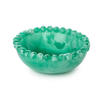 Beaded Rim Bowl Assorted 3 Colors