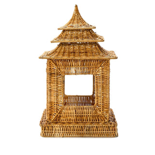 Large Rattan Pagoda Lantern