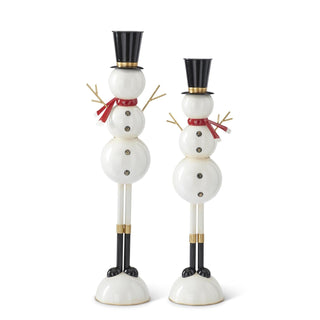 Black & White Long Leg Snowmen