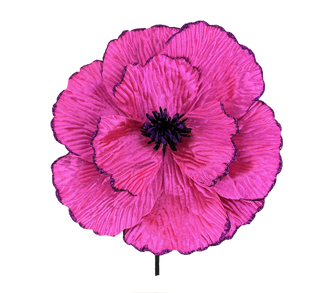 Hot Pink Fantasy Flower Pick