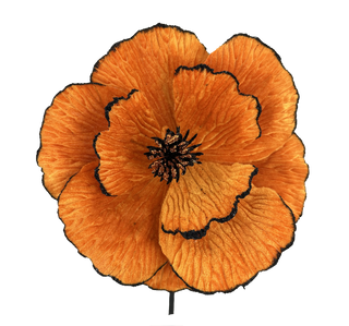 Orange Fantasy Flower Pick