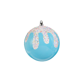 Frosted with Sprinkles Ball Ornament, 10"