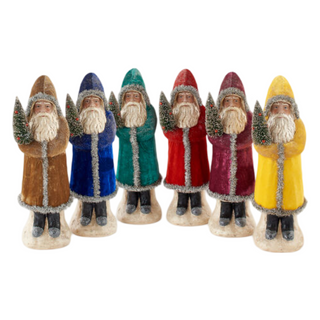 Velvet Belsnickel Santa, Large