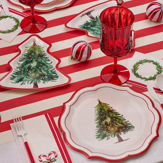 Merry & Bright Paper Dinner Plate