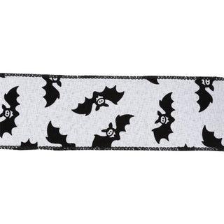 Glittered Bats Ribbon, 2.5"X 10Y