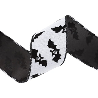 Glittered Bats Ribbon, 2.5"X 10Y