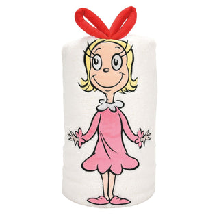 Cindy Lou Who Snow Throw Blanket, Dept. 56