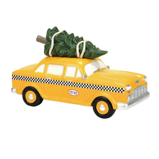 Hailing Christmas Cab, Dept. 56