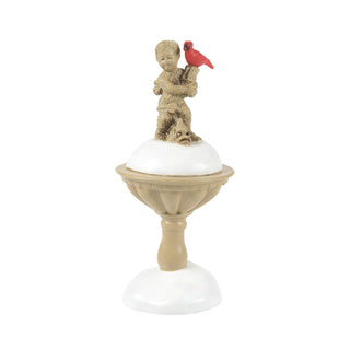 Cardinal Christmas Fountain, Dept. 56