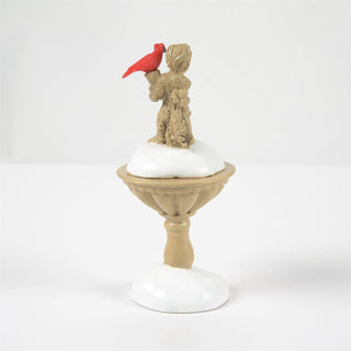 Cardinal Christmas Fountain, Dept. 56