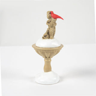 Cardinal Christmas Fountain, Dept. 56