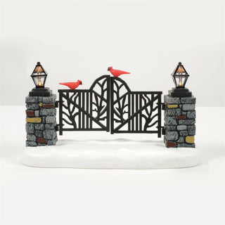 Cardinal LIT Christmas Gate, Dept. 56