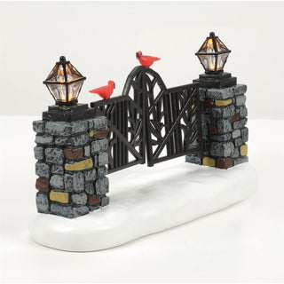 Cardinal LIT Christmas Gate, Dept. 56