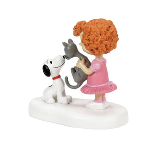 Frieda & Faron Meet Snoopy, Dept 56