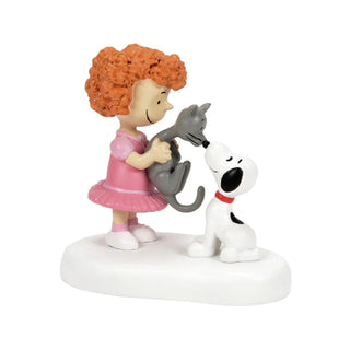 Frieda & Faron Meet Snoopy, Dept 56