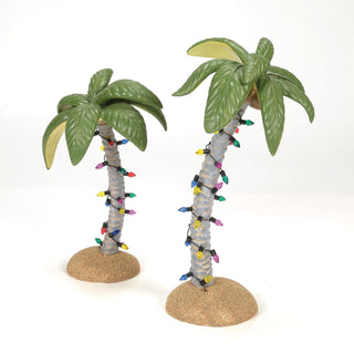 Christmas Palms Set, Dept. 56
