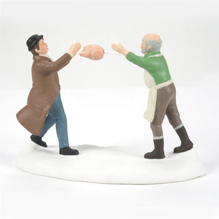 Dressed Turkey Auction Set, Dept. 56