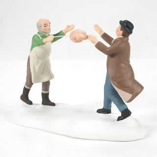 Dressed Turkey Auction Set, Dept. 56