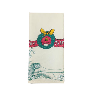 Vintage Merry Christmas Grinch Towel