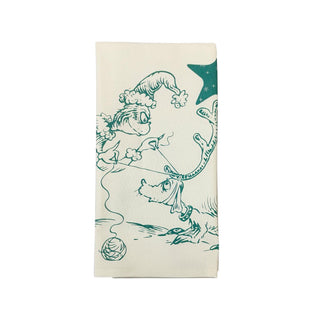 Vintage Max and Grinch Kitchen Towel