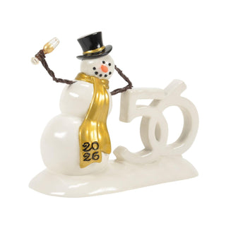 50th Lucky The Snowman 2026, Dept. 56