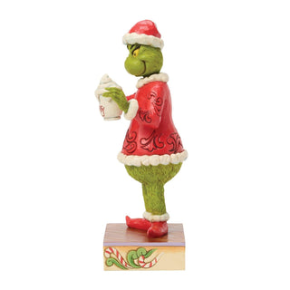 Grinch with Hot Chocolate Mug, Dept. 56
