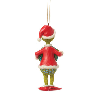 Grinch 2026 Wreath Ornament, Dept. 56