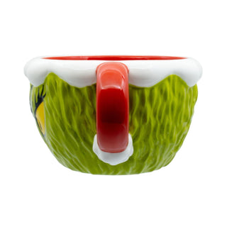 Santa Grinch Sculpted Mug