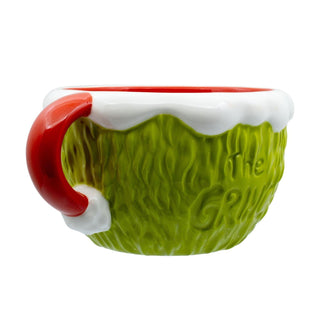 Santa Grinch Sculpted Mug