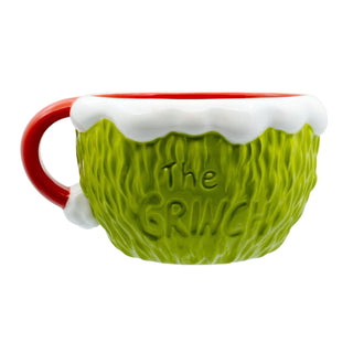 Santa Grinch Sculpted Mug