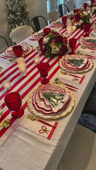 Merry & Bright Paper Dinner Plate