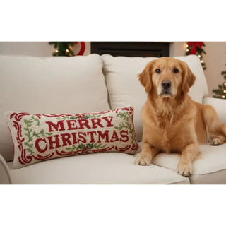 Merry Christmas Hook Pillow