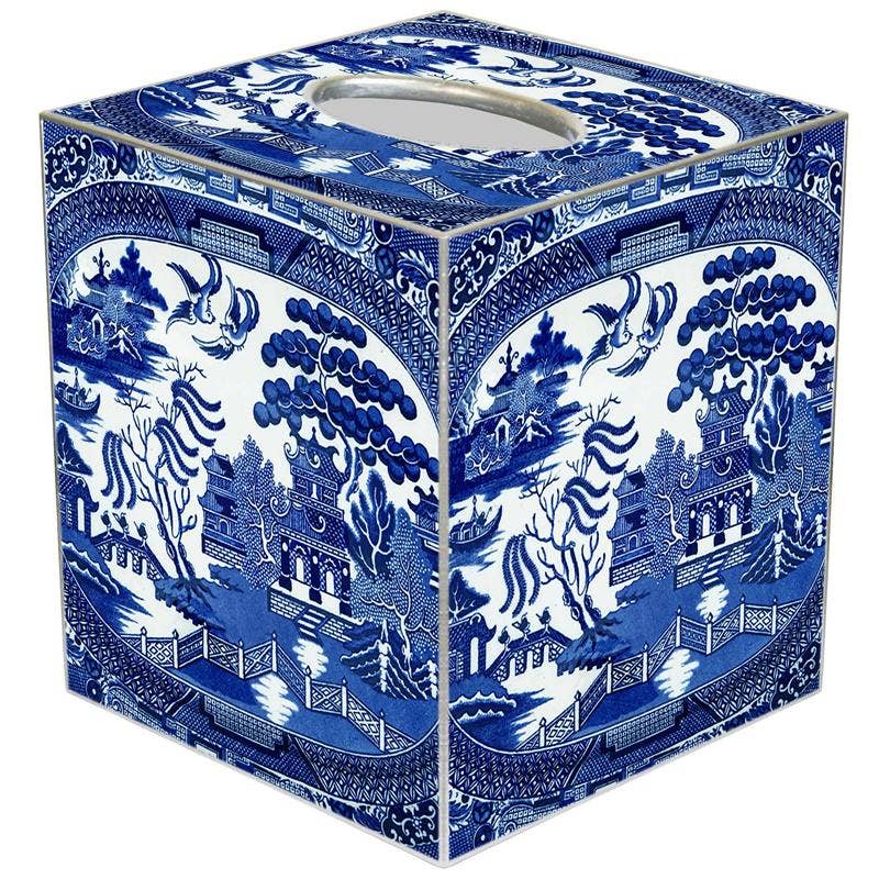 Marye-Kelley TB1386 Willow Tissue Box Cover - Thumbnail 2