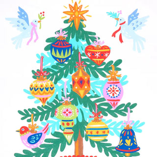 Christmas Tree Kitchen Towel