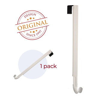 Adjustable Wreath Hanger, White