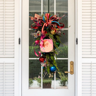 Retro Santa Teardrop