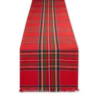 Tis The Season Plaid Table Runner