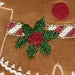 Gingerbread Boy Embellished Pillow