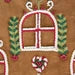 Gingerbread House Embellished Pillow