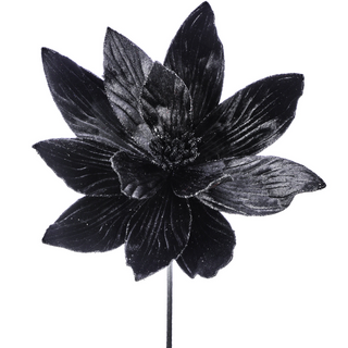 Velvet Poinsettia Stem