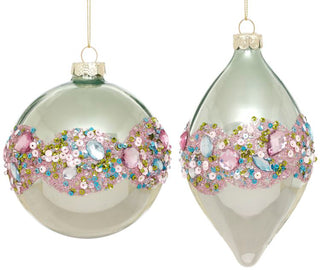 Jeweled Band Ornament, Box of 6, 4-5 Inches